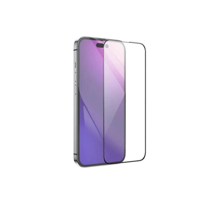 Apple iPhone 15 Plus Uyumlu Kolay Kurulum Ve Hizalama Aparatlı 5D Kırılmaz Full HD Ekran Koruyucu