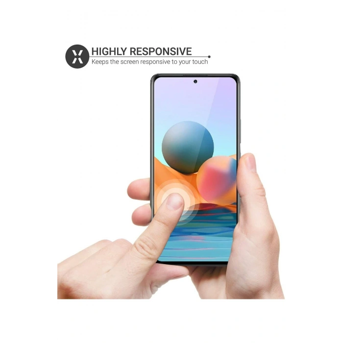 Xiaomi Redmi Note 13 Pro 4G/5G ile Uyumlu 9H Temperli Cam Ekran Koruyucu Leke Tutmaz HD Netlik