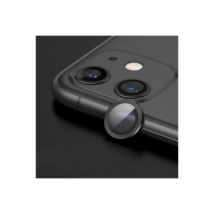 iPhone 12 Pro Max Toz Geçirmez Temperli Kamera Lens Koruyucu