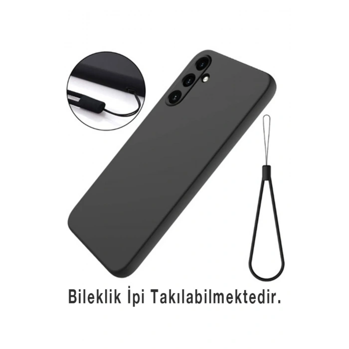 Xiaomi Redmi Note 13 Pro Plus 5G ile Uyumlu Kamera Korumalı Esnek Silikon Telefon Kılıfı
