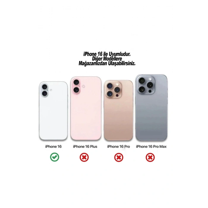 iPhone 16 ile Uyumlu Elektriklenme Önleyici Anti-Static Tam Kaplayan 9H Temperli Cam Ekran Koruyucu