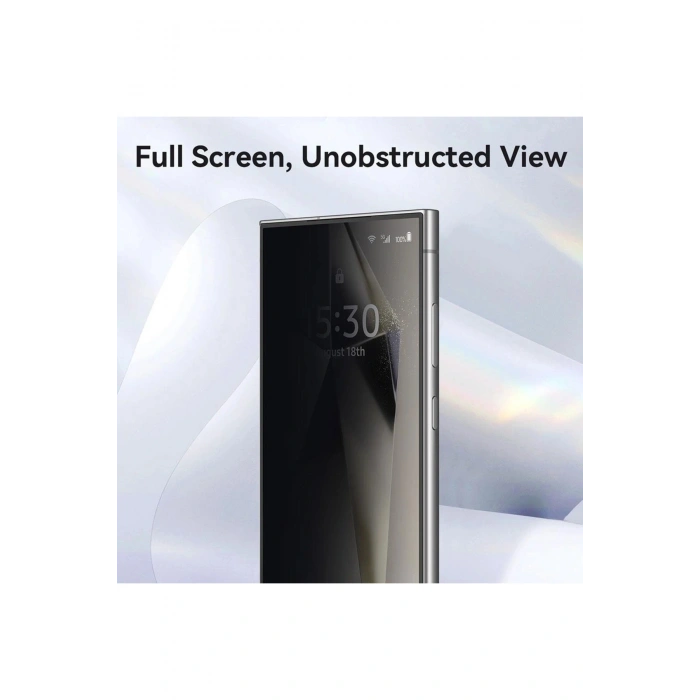 Samsung Galaxy S24 Uyumlu Privacy Hayalet Full Cam Ekran Koruyucu