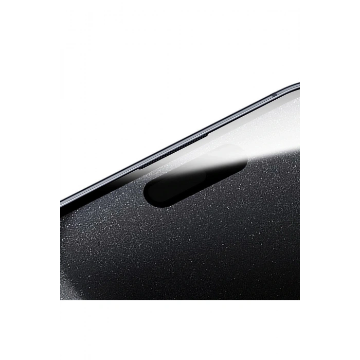iPhone 16 Pro (6.3) Hayalet Kırılmaz Cam Tam Kaplayan Ekran Koruyucu