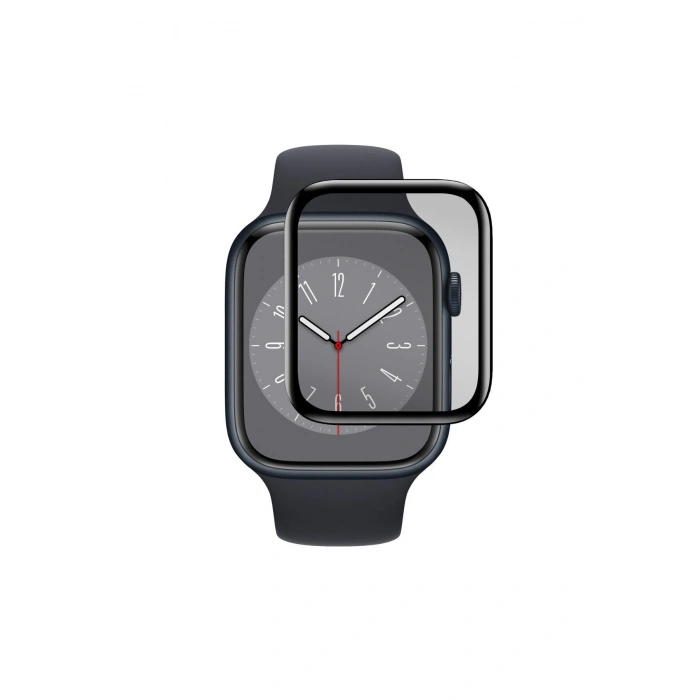 Apple Watch 7/8/9 Seri 45mm Uyumlu Polymer Nano PPM Ekran Koruyucu
