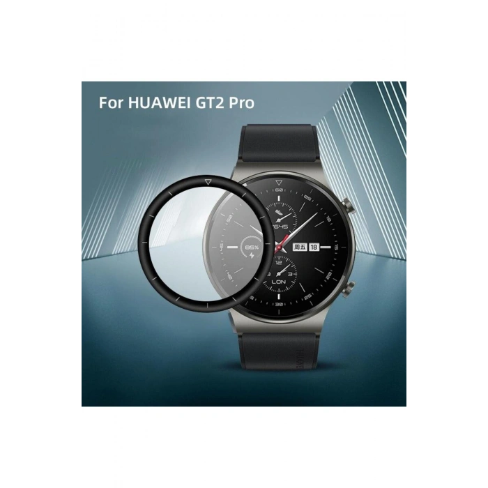 Huawei Watch GT2 Pro 46mm Akıllı Saat Uyumlu Polymer Nano PPM Ekran Koruyucu