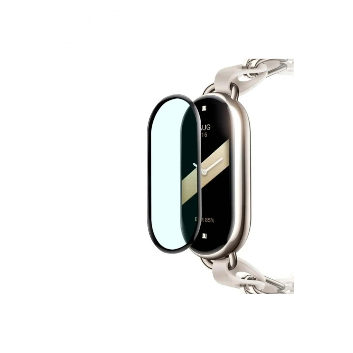 Xiaomi Mi Band 8 Akıllı Saat Uyumlu Polymer Nano PPM Ekran Koruyucu