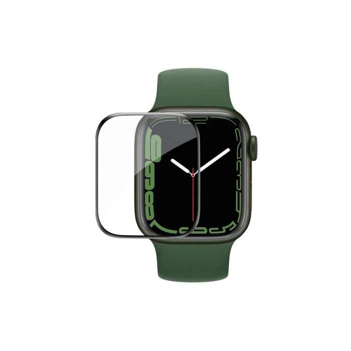 Apple Watch Series 7 8 9 41 MM Uyumlu Tam Kaplayan Esnek Nano Ekran Koruyucu