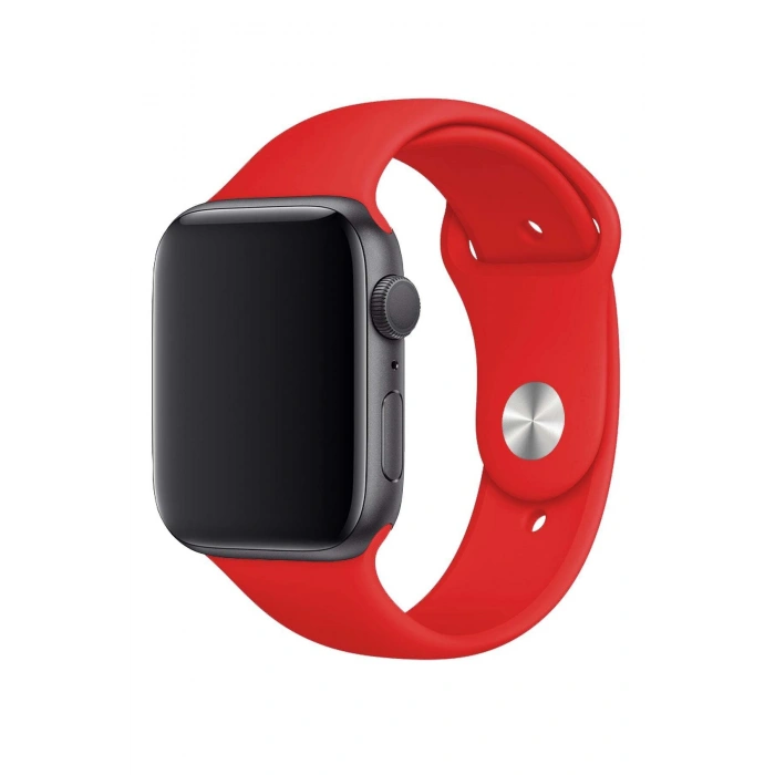 Apple Watch 10 42mm Uyumlu Klasik Esnek Yıkanabilir Leke Tutmaz Silikon Kordon