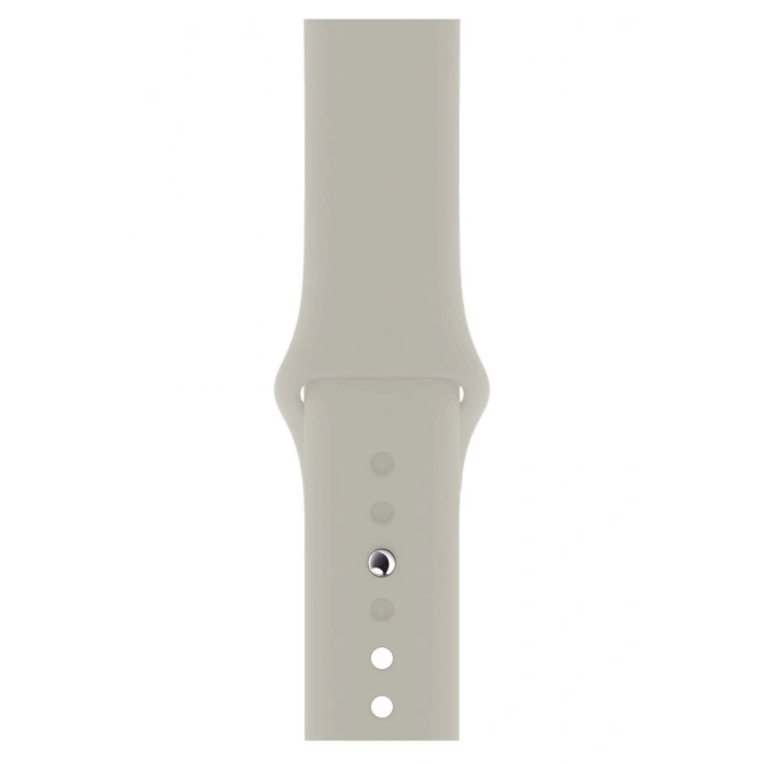 Apple Watch 10 42mm Uyumlu Klasik Esnek Yıkanabilir Leke Tutmaz Silikon Kordon
