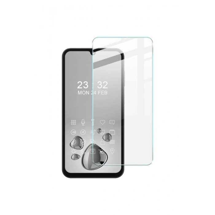 Samsung Galaxy A16 ile Uyumlu 9H Temperli Cam Ekran Koruyucu Leke Tutmaz HD Netlik
