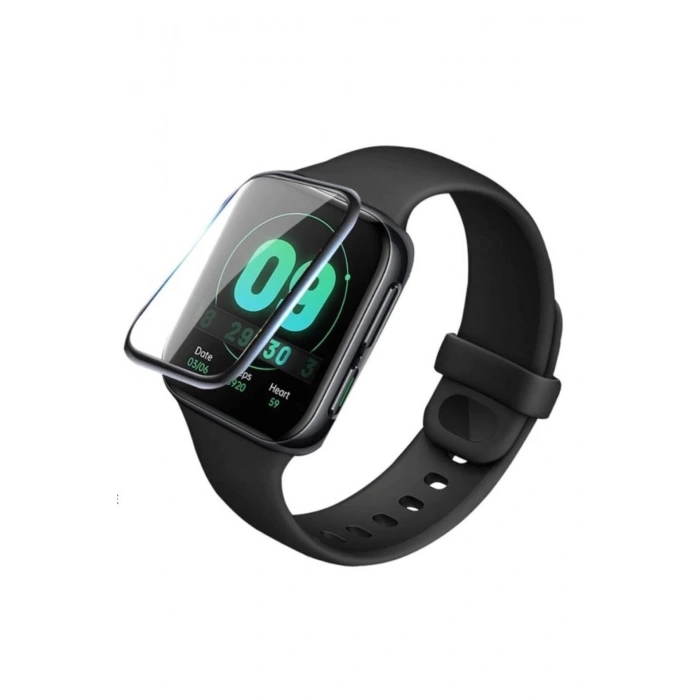 Oppo Watch 41 MM ile Uyumlu Esnek Polymer Nano Kırılmaz Ekran Koruyucu