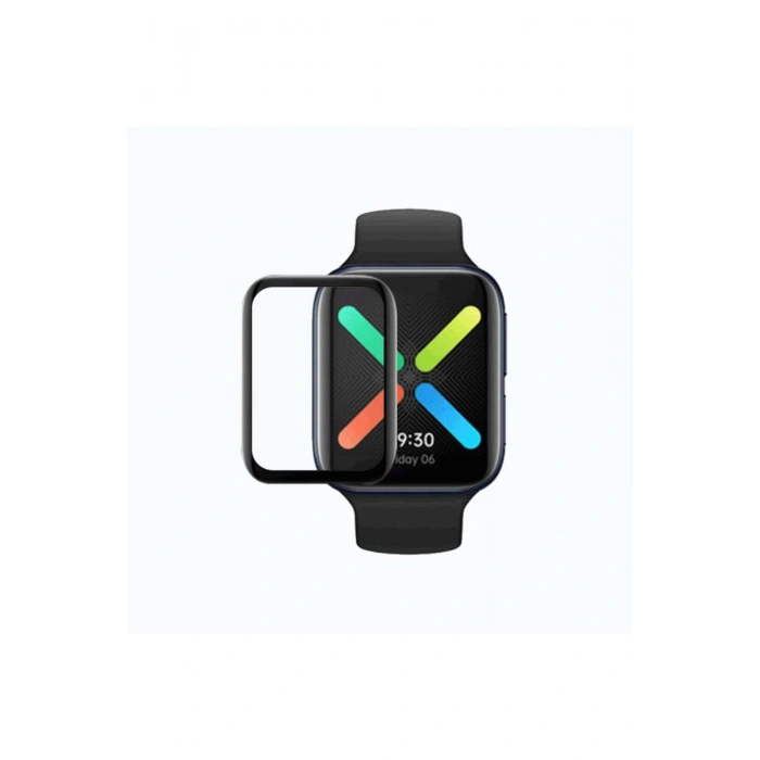 Oppo Watch 46 MM ile Uyumlu Esnek Polymer Nano Kırılmaz Ekran Koruyucu