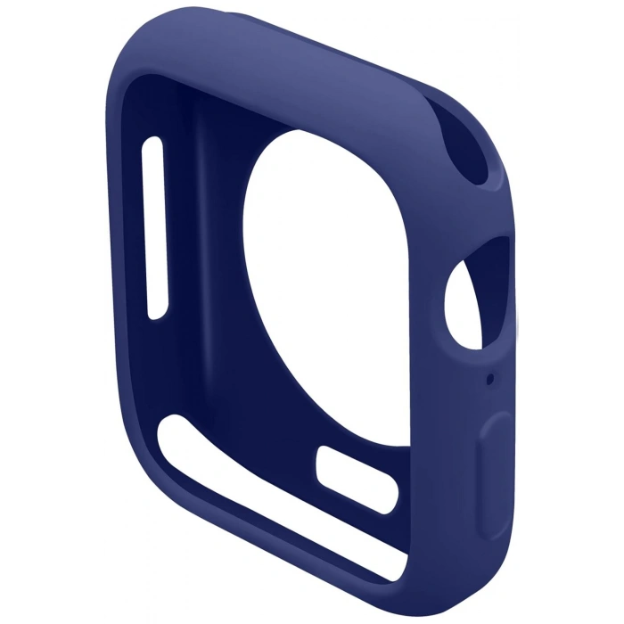 Apple Watch SE3/SE2/SE/6/5/4 Seri Uyumlu 44mm İnce Yumuşak Silikon Çerçeve ve Alt Kasa Koruyucu