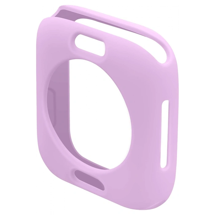 Apple Watch SE3/SE2/SE/6/5/4 Seri Uyumlu 44mm İnce Yumuşak Silikon Çerçeve ve Alt Kasa Koruyucu
