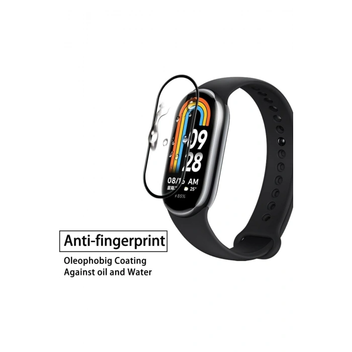 Xiaomi Mi Band 8 ile Uyumlu Esnek Polymer Nano Kırılmaz Ekran Koruyucu