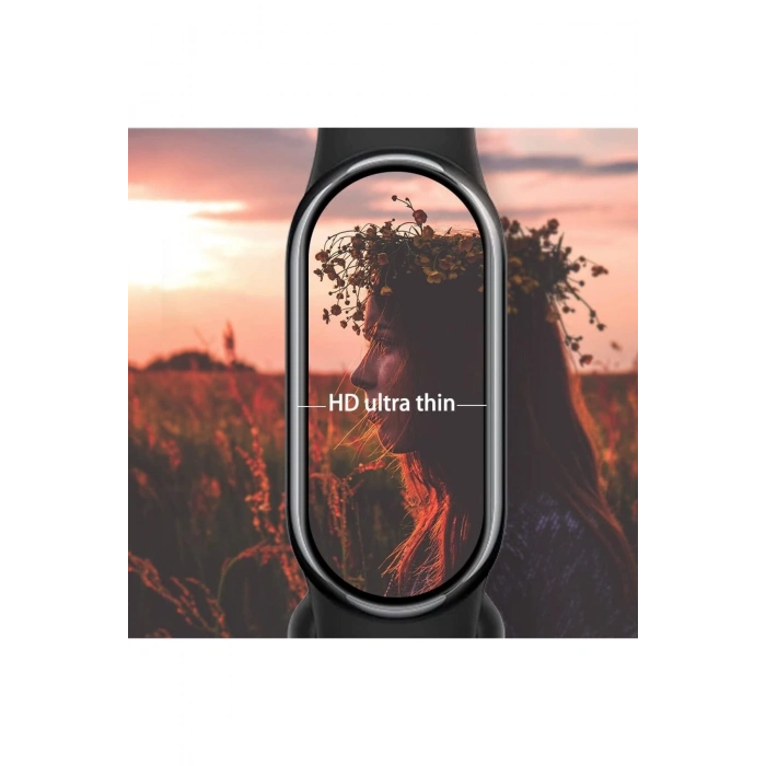 Xiaomi Mi Band 8 ile Uyumlu Esnek Polymer Nano Kırılmaz Ekran Koruyucu