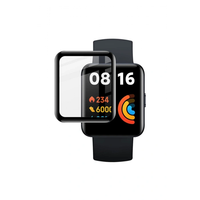 Xiaomi Redmi Watch 2 Lite ile Uyumlu Esnek Polymer Nano Kırılmaz Ekran Koruyucu