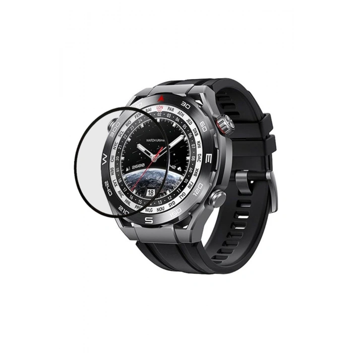 Huawei Watch Ultimate ile Uyumlu Esnek Polymer Nano Kırılmaz Ekran Koruyucu