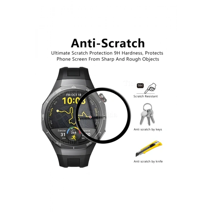 Huawei Watch GT6 GT5 41MM Esnek Polimer Nano Tam Kaplayan Ekran Koruyucu