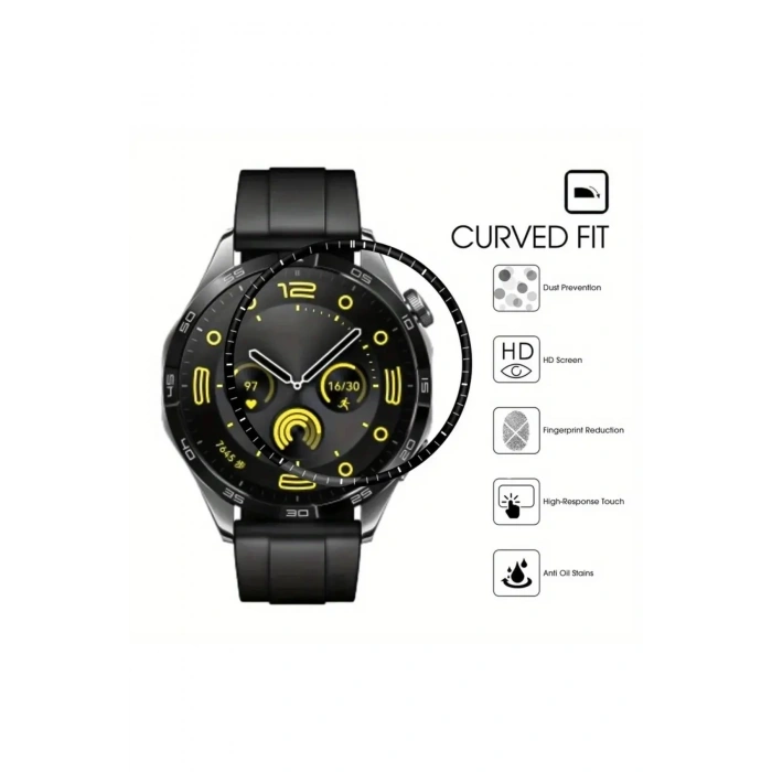 Huawei Watch GT6 GT6 Pro GT5 46MM Esnek Polimer Nano Tam Kaplayan Ekran Koruyucu