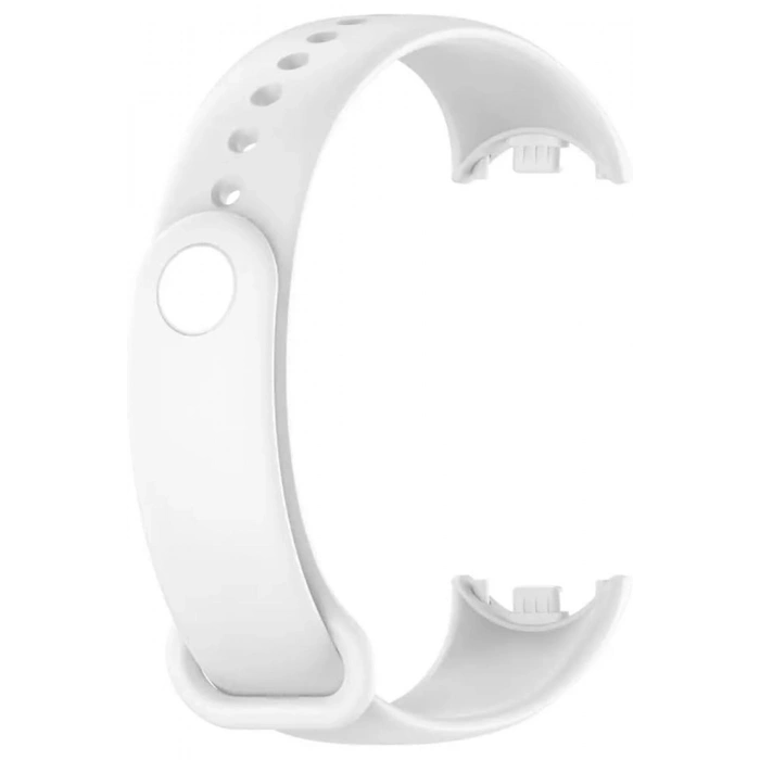Xiaomi Mi Band 8 ile Birebir Uyumlu Kolay Takılıp Çıkarılabilen Renkli Esnek Haki Silikon Kordon