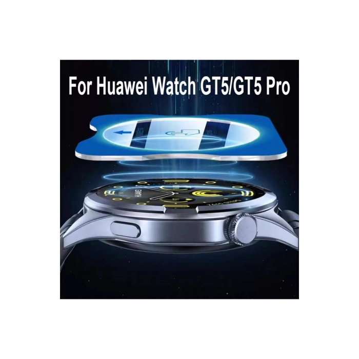Huawei Watch GT6 GT5 41MMUyumlu Kolay Kurulum Aparatlı 9h Temperli Cam Hd Netlik Ekran Koruyucu
