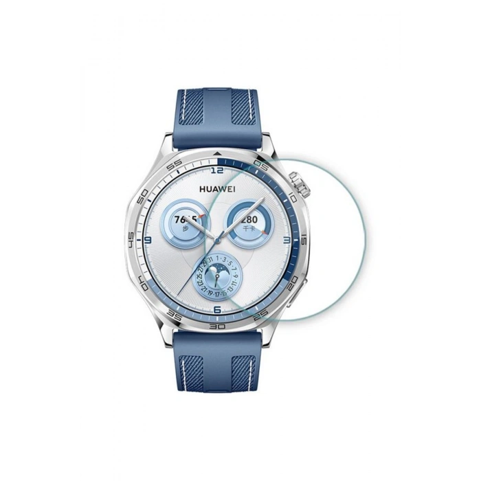 Huawei Watch GT6 GT5 41MMUyumlu Kolay Kurulum Aparatlı 9h Temperli Cam Hd Netlik Ekran Koruyucu
