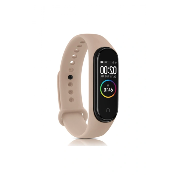 Xiaomi Mi Band 5 ve Mi Band 6 ile Birebir Tam Uyumlu Esnek Renkli Değiştirilebilir Silikon Kordon