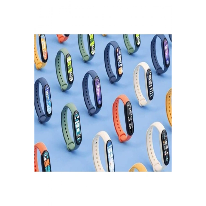 Xiaomi Mi Band 7 ile Birebir Tam Uyumlu Esnek Değiştirilebilir Renkli Silikon Akıllı Bileklik Kordon