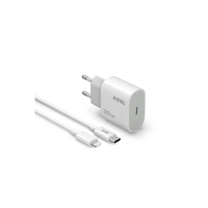 iPhone 14/13/12/11/X/8/7/6 Serileri ile Uyumlu 20W PD Hızlı Şarj USB-C to Lightning Şarj Seti