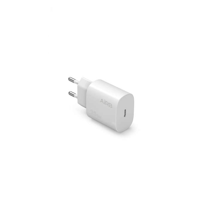 iPhone ve Samsung Modelleriyle Uyumlu USB-C Çıkışlı 25W PD Çıkışlı Hızlı Şarj Adaptörü