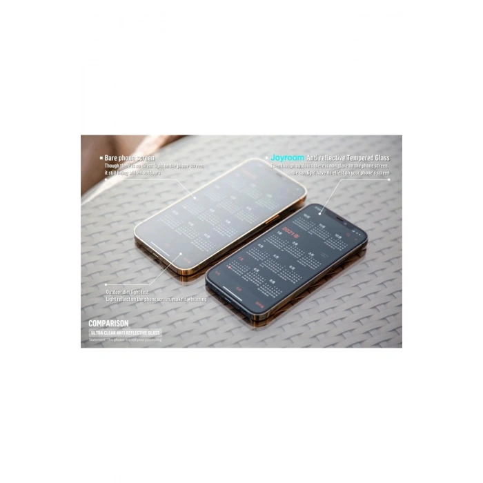 İphone 16 Pro Anti-Reflection Gerçek Gorilla Glass Cam Ekran Koruyucu