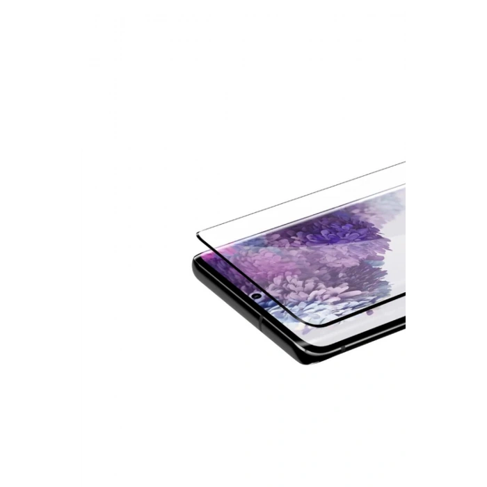 Samsung Galaxy S22 Ultra ile Uyumlu Tam Kaplayan Esnek Polymer Nano Ekran Koruyucu