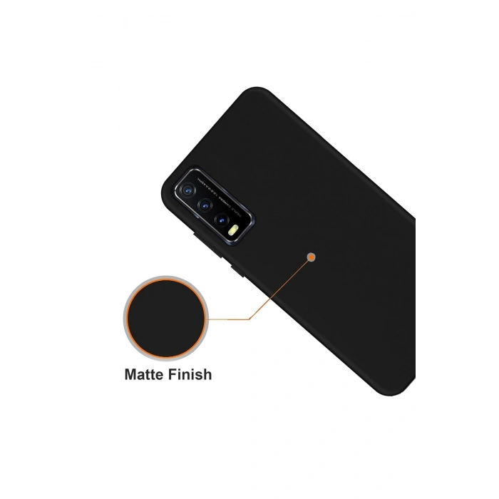 Vivo Y12s / Y20 / Y20i / Y20G / Y20A / Y20T / Y11s Modelleriyle Uyumlu Soft Silikon Telefon Kılıfı