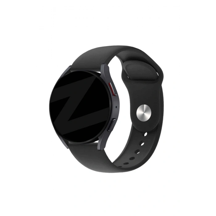 Ticwatch PRO / PRO 2020 / GTX 22mm Standart Silikon Kordon Klasik Kayış Esnek 22 mm Band