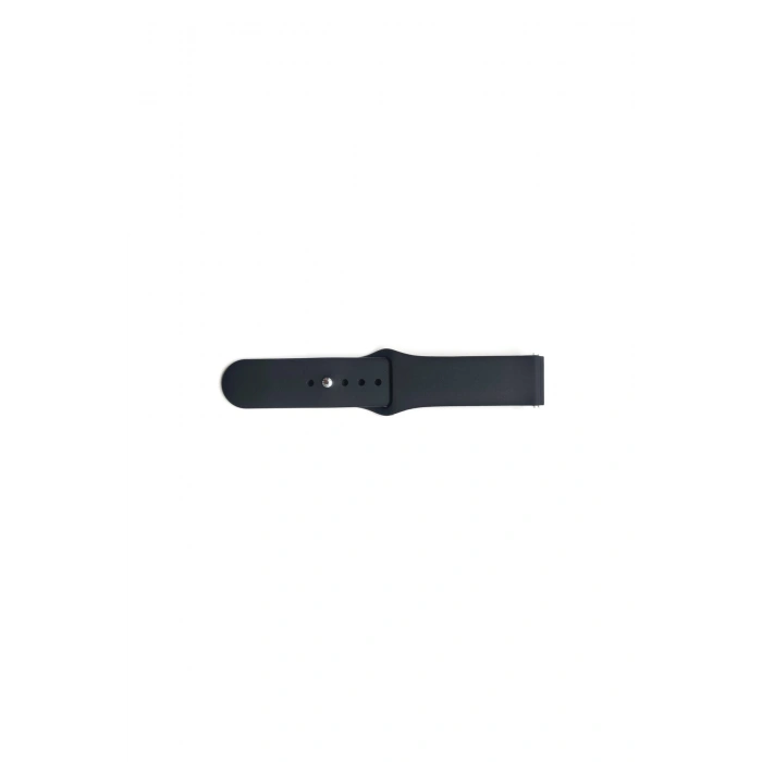 Ticwatch PRO / PRO 2020 / GTX 22mm Standart Silikon Kordon Klasik Kayış Esnek 22 mm Band