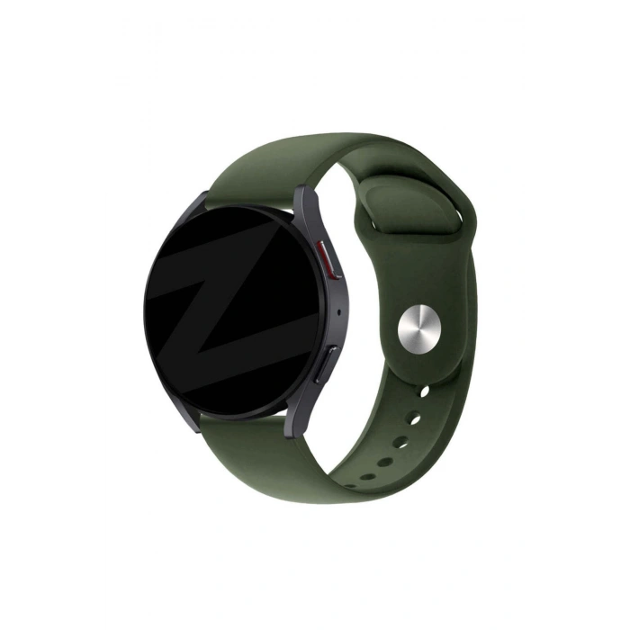 Ticwatch PRO / PRO 2020 / GTX 22mm Standart Silikon Kordon Klasik Kayış Esnek 22 mm Band