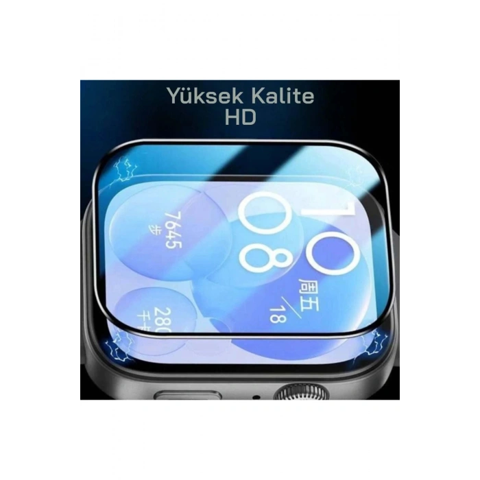 Huawei Watch Fit 4 Pro Uyumlu Kolay Uygulama Aparatlı Ekran Filmi PPM Kolay Kurulum Ekran Koruyucu