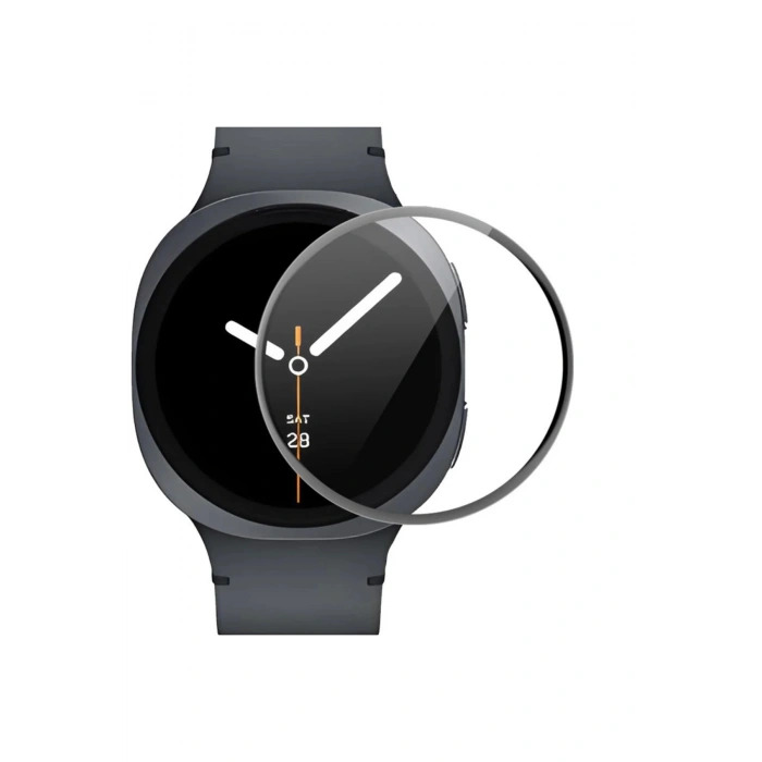 Samsung Galaxy Watch 8 40mm Polymer Nano Full Ekran Koruyucu Kırılmaz Nano PPM Ekran Filmi