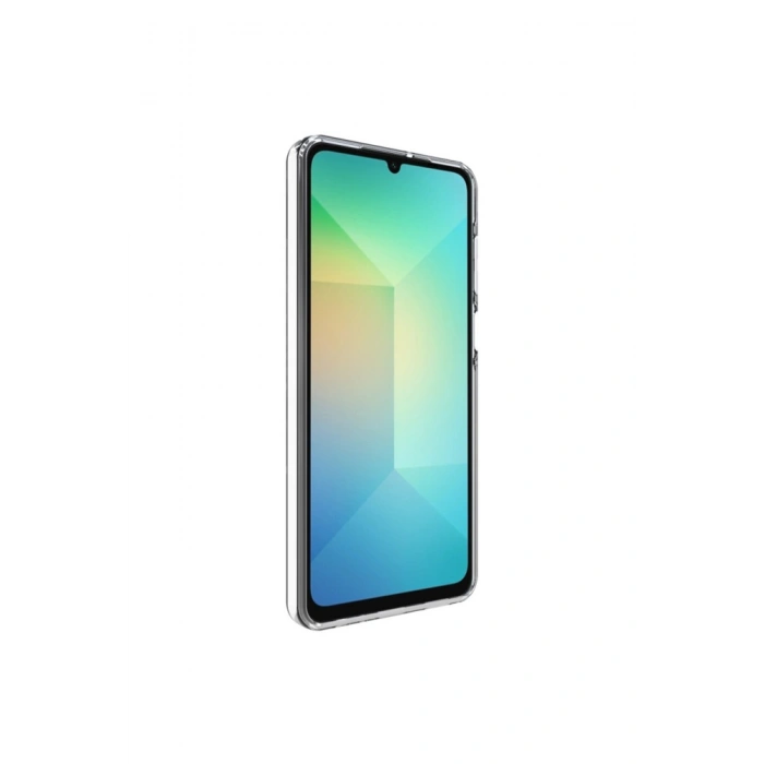 Samsung Galaxy A07 ile Uyumlu Sert PC Sararmaz Kristal Netlik Şeffaf Kılıf