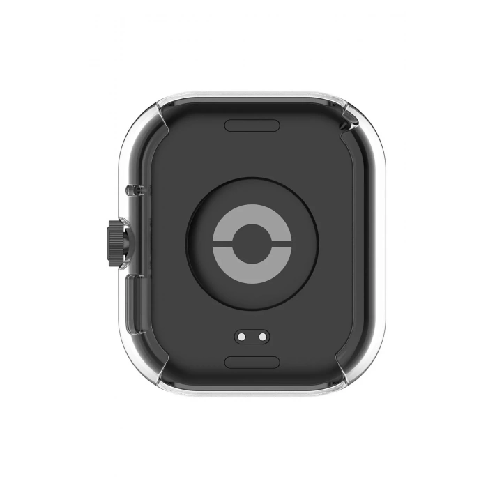 Xiaomi Redmi Watch 4 Uyum Yumuşak Silikon 360 Tam Koruma Sağlayan Kasa Ve Ekran Koruyucu Kılıf Kapak