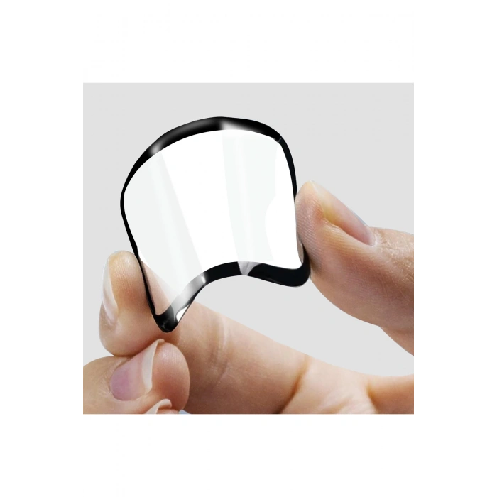 Apple Watch Series 11 42mm Ekran Koruyucu Şeffaf Polymer Nano Ppm Ekran Filmi Kavisli Tam Kaplayan