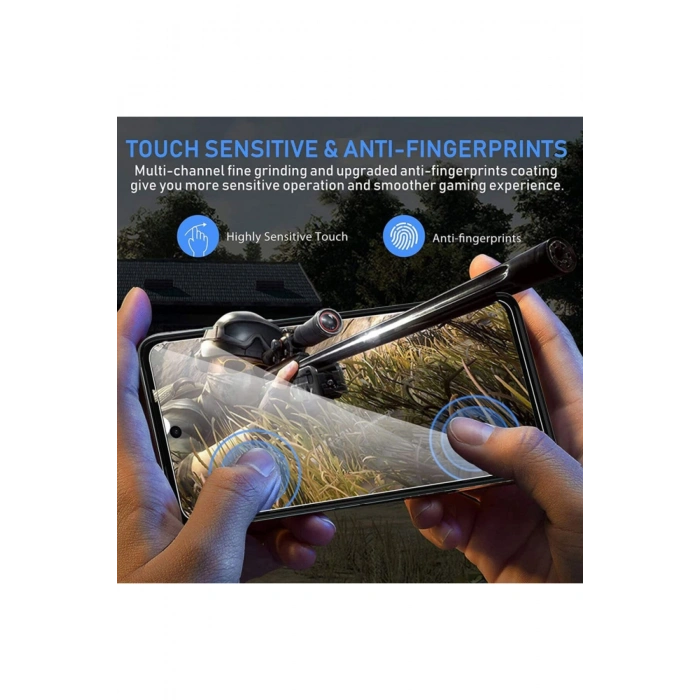 iPhone 17 Pro Max Uyumlu 9H Tam Kaplayan Anti-Statik Temperli Cam Ekran Koruyucu Çizilmez HD Netlik