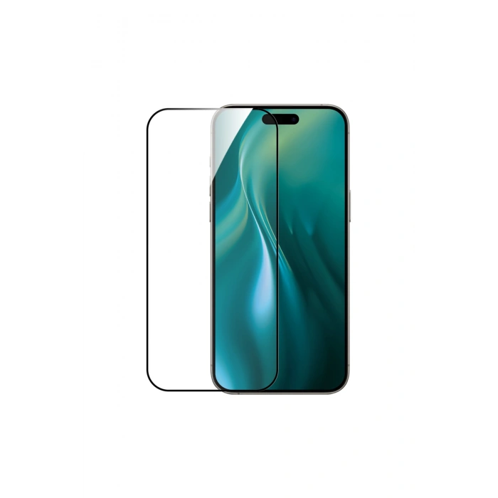 iPhone 17 Air Uyumlu 9H Tam Kaplayan Anti-Statik Temperli Cam Ekran Koruyucu Çizilmez HD Netlik