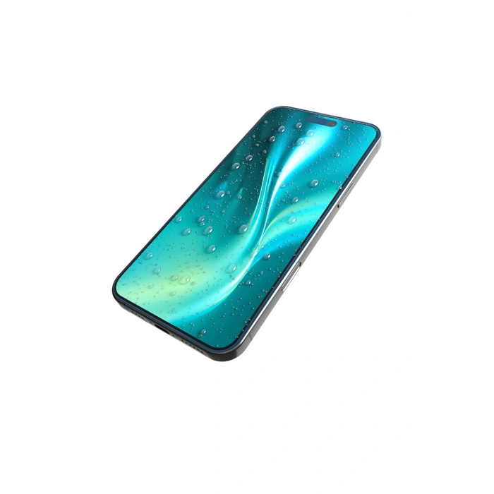 iPhone 17 Air Uyumlu 9H Tam Kaplayan Anti-Statik Temperli Cam Ekran Koruyucu Çizilmez HD Netlik