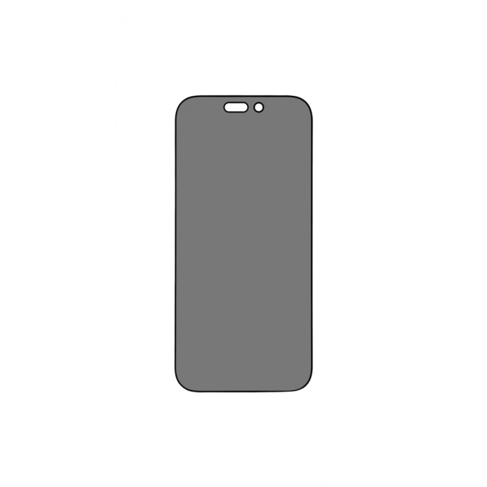 iPhone 17 Pro Max Uyumlu 9H Tam Kaplayan Hayalet Anti-Statik Temperli Cam Ekran Koruyucu HD Netlik