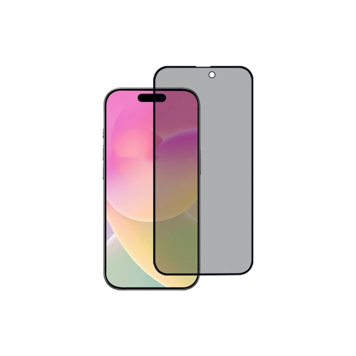 iPhone 17 ile Uyumlu 9H Tam Kaplayan Hayalet Anti-Statik Temperli Cam Ekran Koruyucu HD Netlik