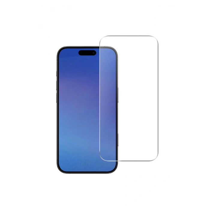 Apple iPhone 17 Air ile Uyumlu 9H Temperli Cam Ekran Koruyucu Leke Tutmaz HD Netlik