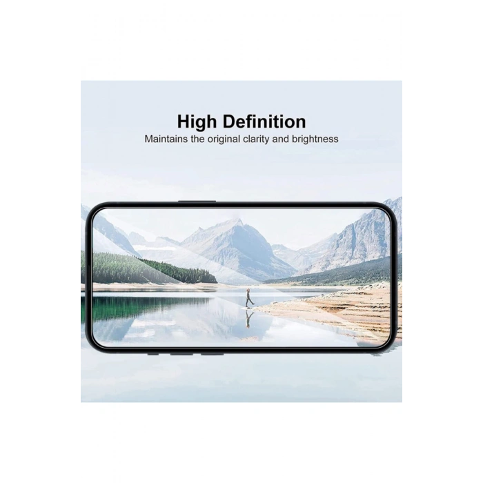 Apple iPhone 17 Air ile Uyumlu 9H Temperli Cam Ekran Koruyucu Leke Tutmaz HD Netlik