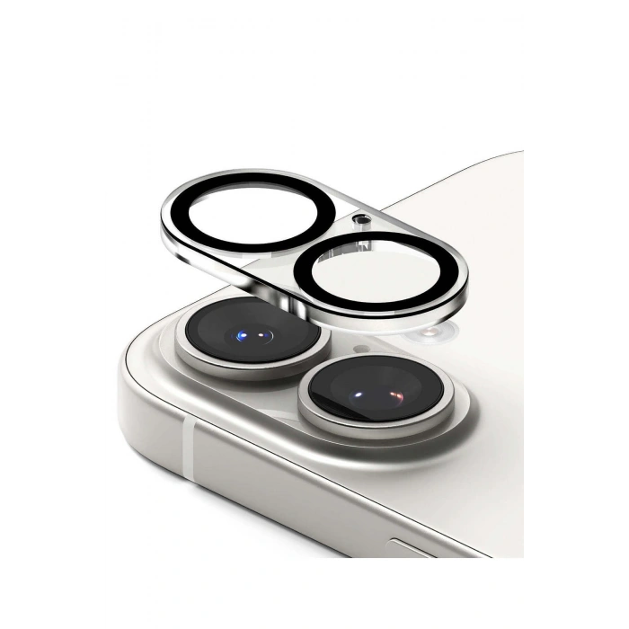 iPhone 17 ile Uyumlu Kristal Netlik 9H Kırılma Karşıtı Cam Kamera Ünitesi ve Lens Koruyucu